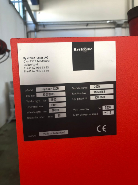 Bystronic Byspeed 3015 · 5200 W — Foto 4